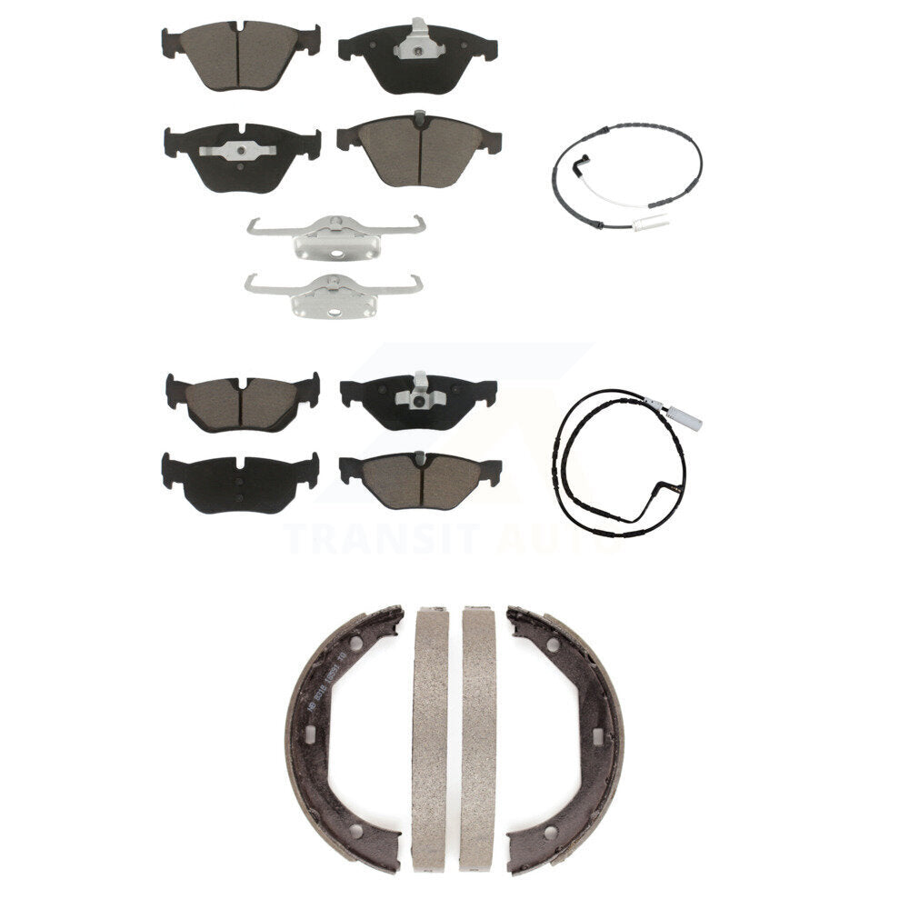 CMX KCW-100379 Disc Brake Pad for 2009-2010 BMW 328i xDrive - Front and Rear product image