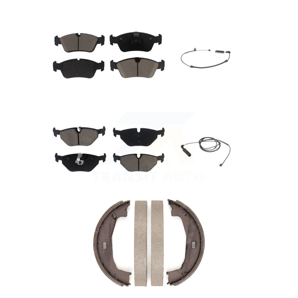 CMX KCW-100382 Disc Brake Pad for 2000-2006 BMW 320i, BMW 325Ci, BMW 325i & more - Front and Rear product image