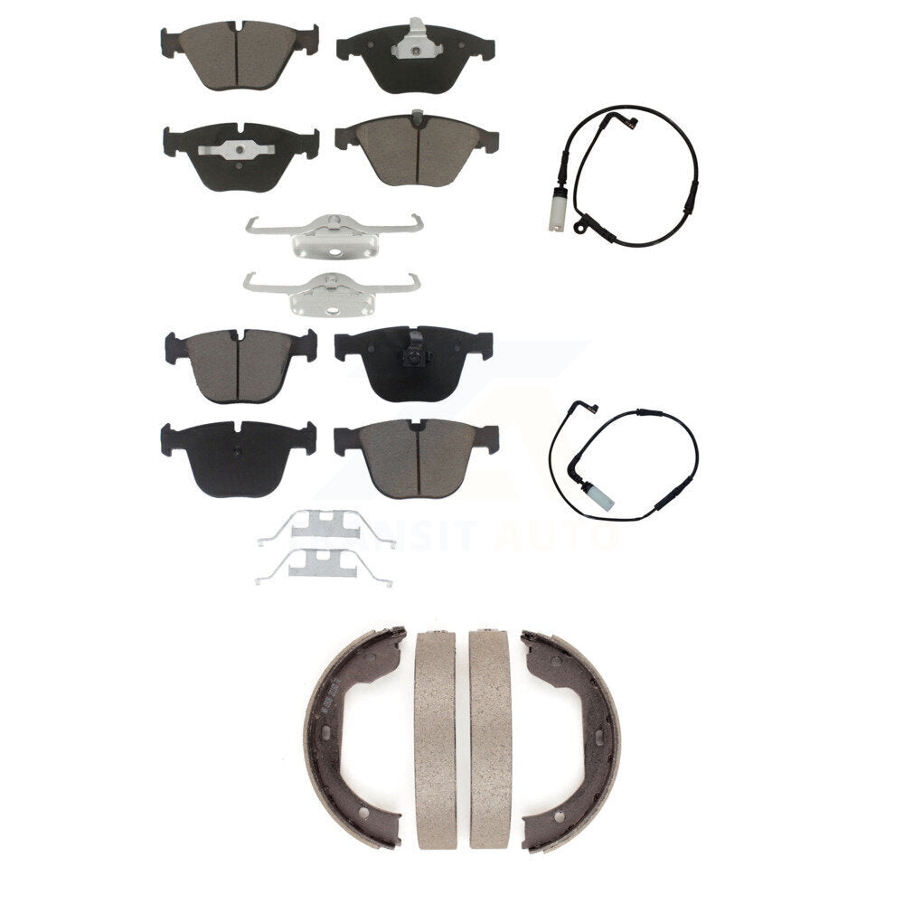 CMX KCW-100384 Disc Brake Pad for 2004-2010 BMW 550i, BMW 645Ci, BMW 545i - Front and Rear product image