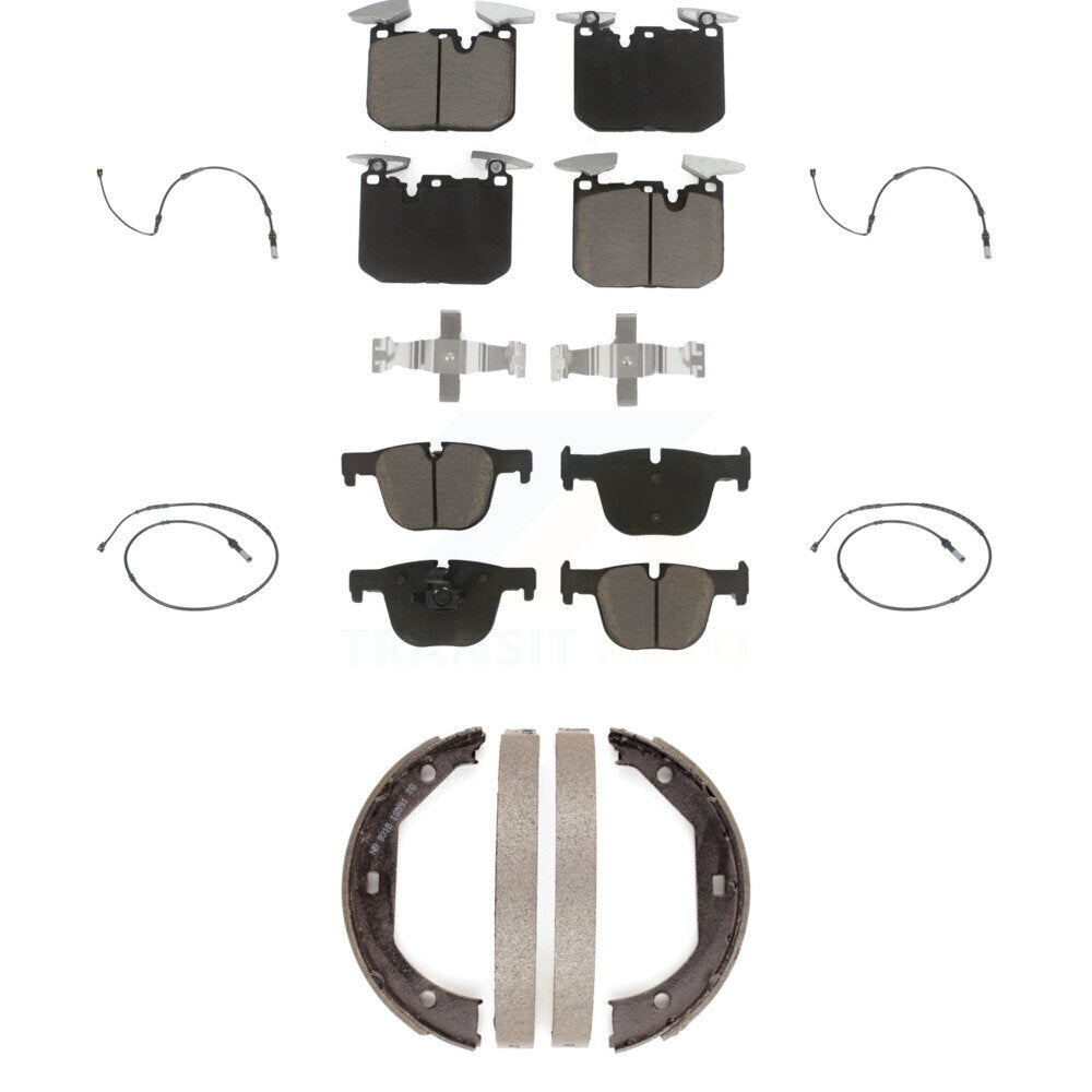 CMX KCW-100407 Disc Brake Pad for 2012-2020 BMW 440i, BMW 340i GT xDrive, BMW 440i Gran Coupe & more - Front and Rear product image