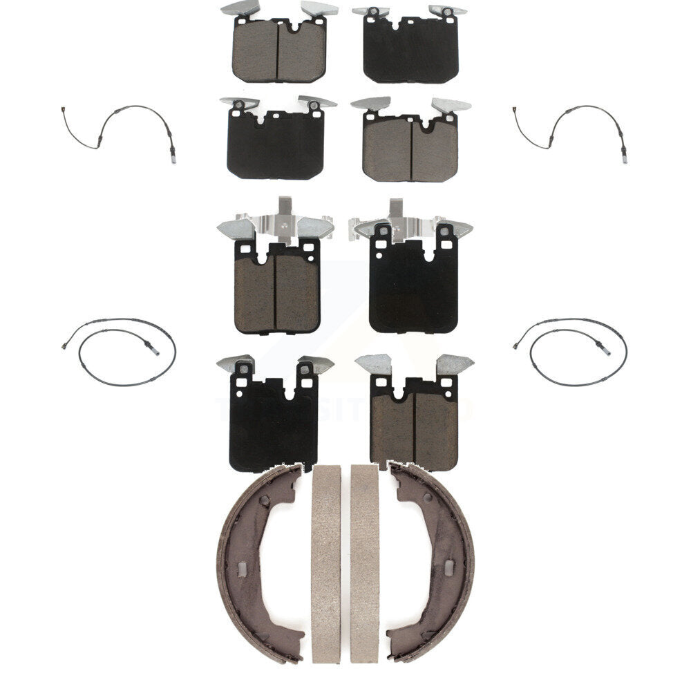 CMX KCW-100413 Disc Brake Pad for 2014-2019 BMW M240i xDrive, BMW M240i, BMW M235i xDrive & more - Front and Rear product image