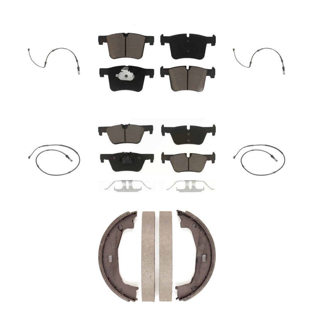 CMX KCW-100414 Disc Brake Pad for 2012-2018 BMW 328d, BMW 320i xDrive, BMW 320i - Front and Rear product image