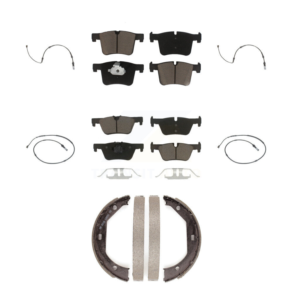 CMX KCW-100417 Disc Brake Pad for 2013-2018 BMW 328d xDrive, BMW 320i xDrive - Front and Rear product image