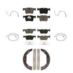 CMX KCW-100417 Disc Brake Pad for 2013-2018 BMW 328d xDrive, BMW 320i xDrive - Front and Rear product image