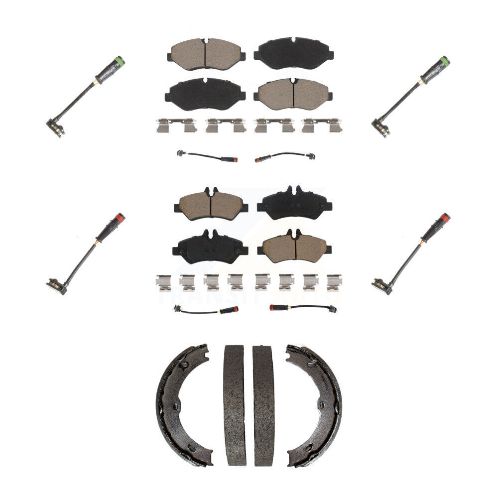 CMX KCW-100419 Disc Brake Pad for 2007-2018 Mercedes-Benz Sprinter 2500, Dodge Sprinter 2500, Freightliner Sprinter 2500 - Front and Rear product image