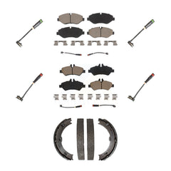 CMX KCW-100419 Disc Brake Pad for 2007-2018 Mercedes-Benz Sprinter 2500, Dodge Sprinter 2500, Freightliner Sprinter 2500 - Front and Rear product image