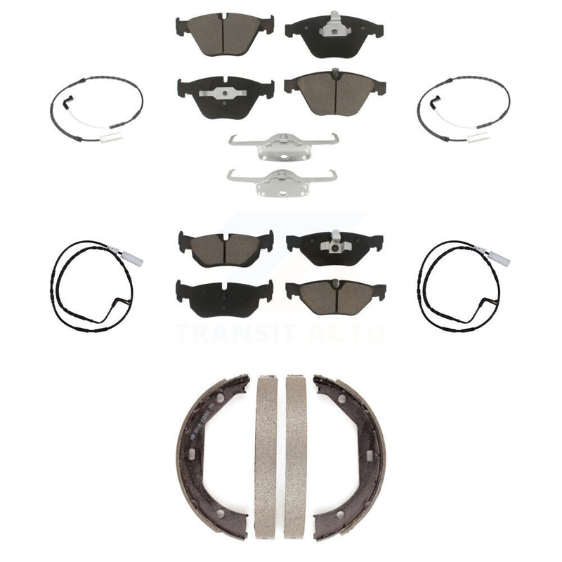 CMX KCW-100435 Disc Brake Pad for 2009-2010 BMW 328i xDrive - Front and Rear product image