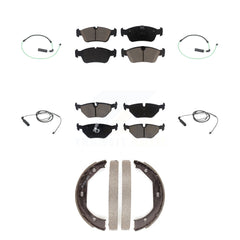 CMX KCW-100437 Disc Brake Pad for 2001-2005 BMW 325xi - Front and Rear product image