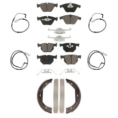 CMX KCW-100444 Disc Brake Pad for 2007-2010 BMW 335d, BMW 335i - Front and Rear product image