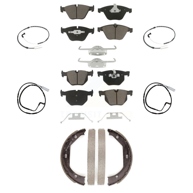 CMX KCW-100445 Disc Brake Pad for 2009-2010 BMW 335i xDrive - Front and Rear product image