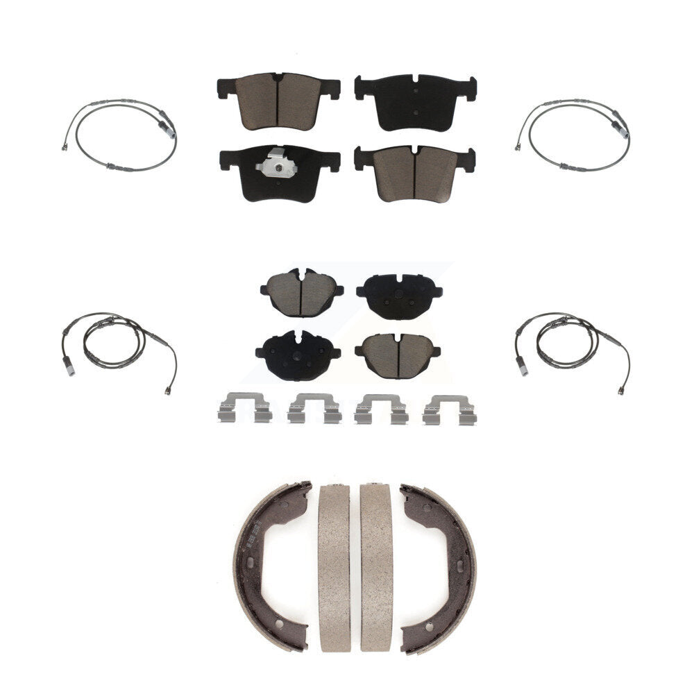 CMX KCW-100447 Disc Brake Pad for 2011 BMW X3 - Front and Rear product image