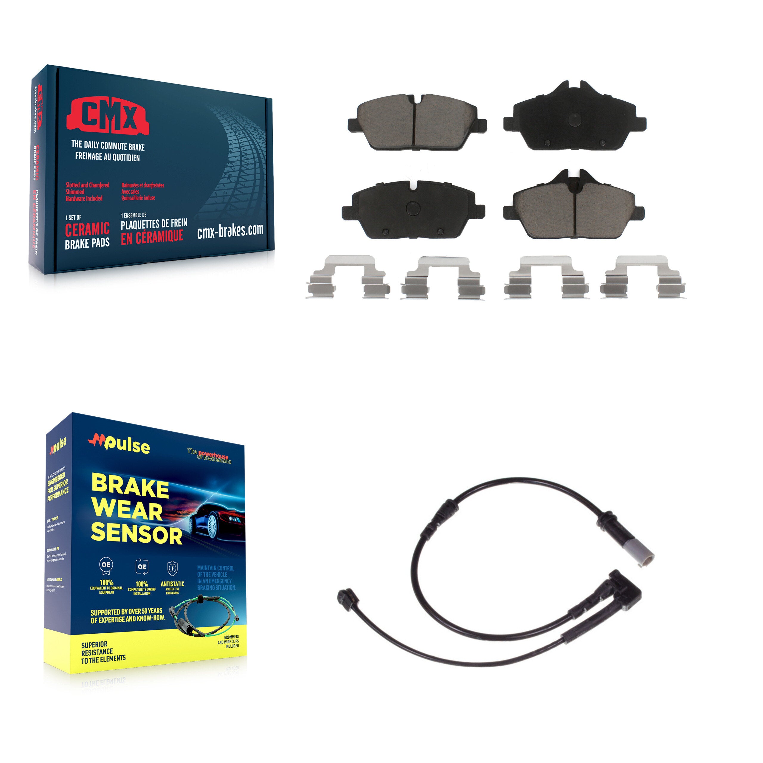 CMX KCW-100461 Disc Brake Pad for 2015-2024 Mini Cooper - Front product image