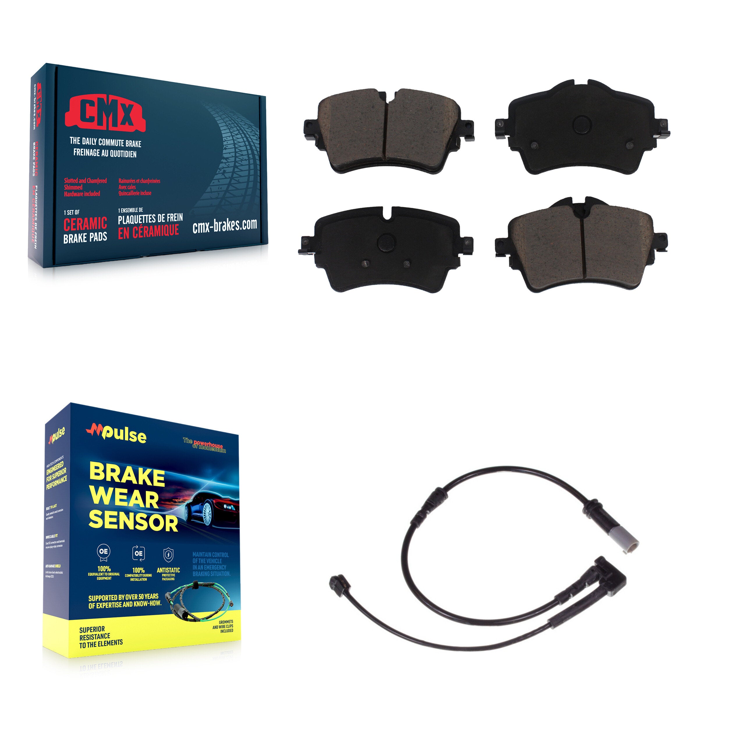 CMX KCW-100463 Disc Brake Pad for 2015-2020 Mini Cooper - Front product image