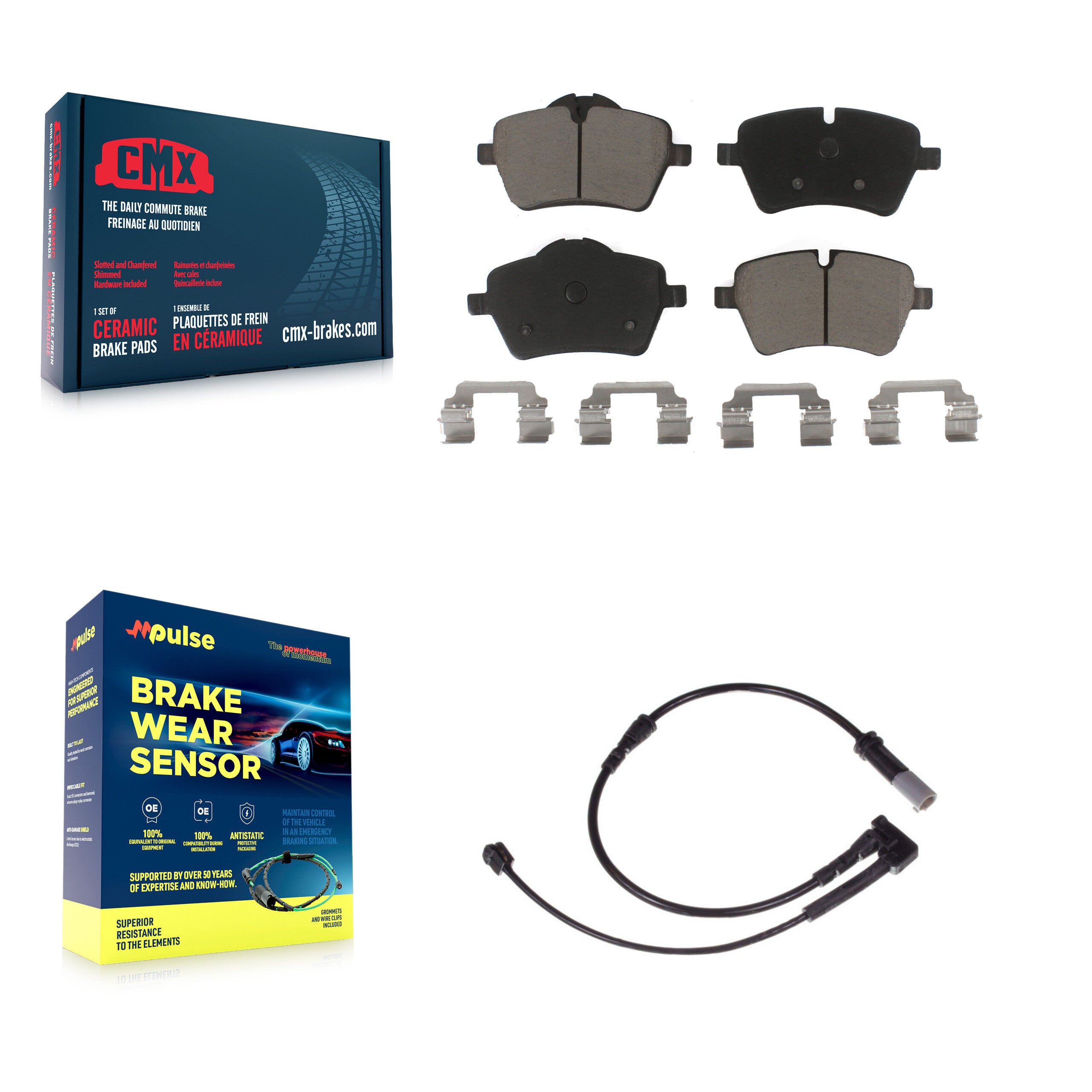 CMX KCW-100464 Disc Brake Pad for 2015-2016 Mini Cooper - Front product image
