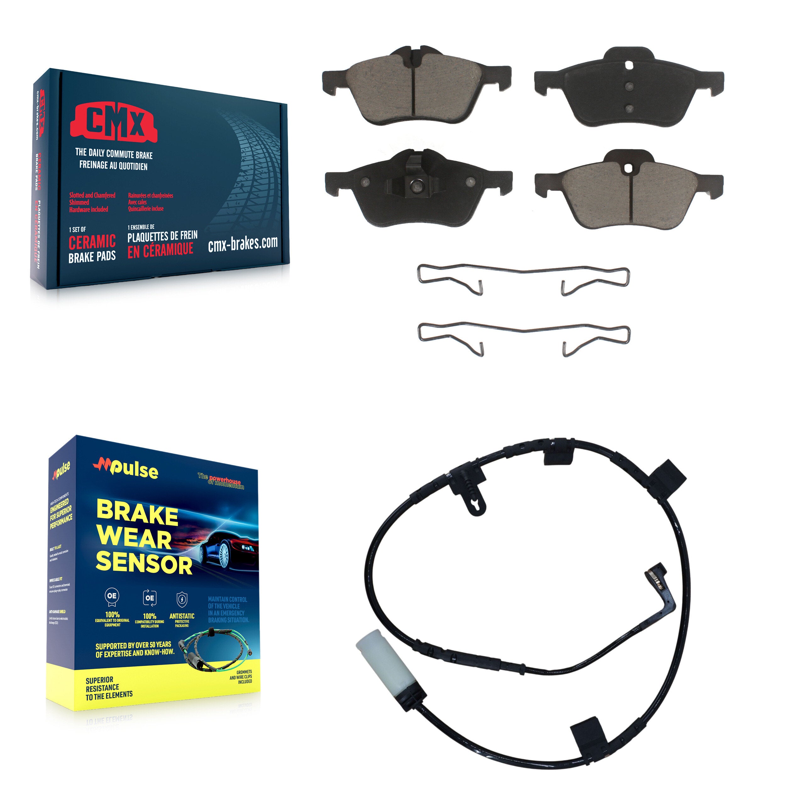 CMX KCW-100469 Disc Brake Pad for 2007-2008 Mini Cooper - Front product image
