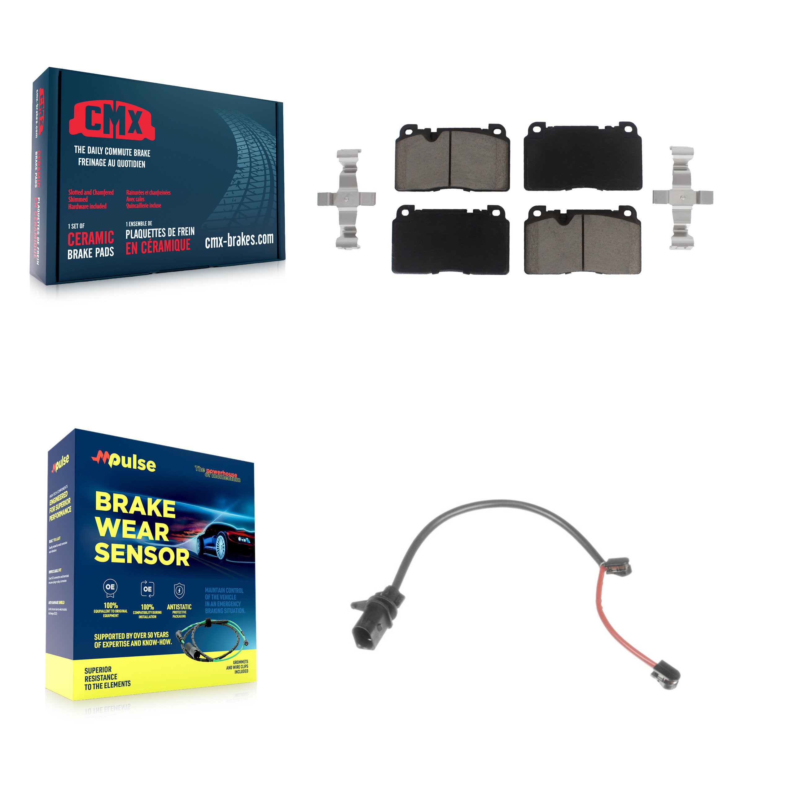 CMX KCW-100481 Disc Brake Pad for 2013-2016 Audi Q5 - Front product image