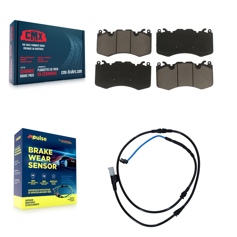 CMX KCW-100494 Disc Brake Pad for 2010-2013 Land Rover Range Rover Sport - Front product image