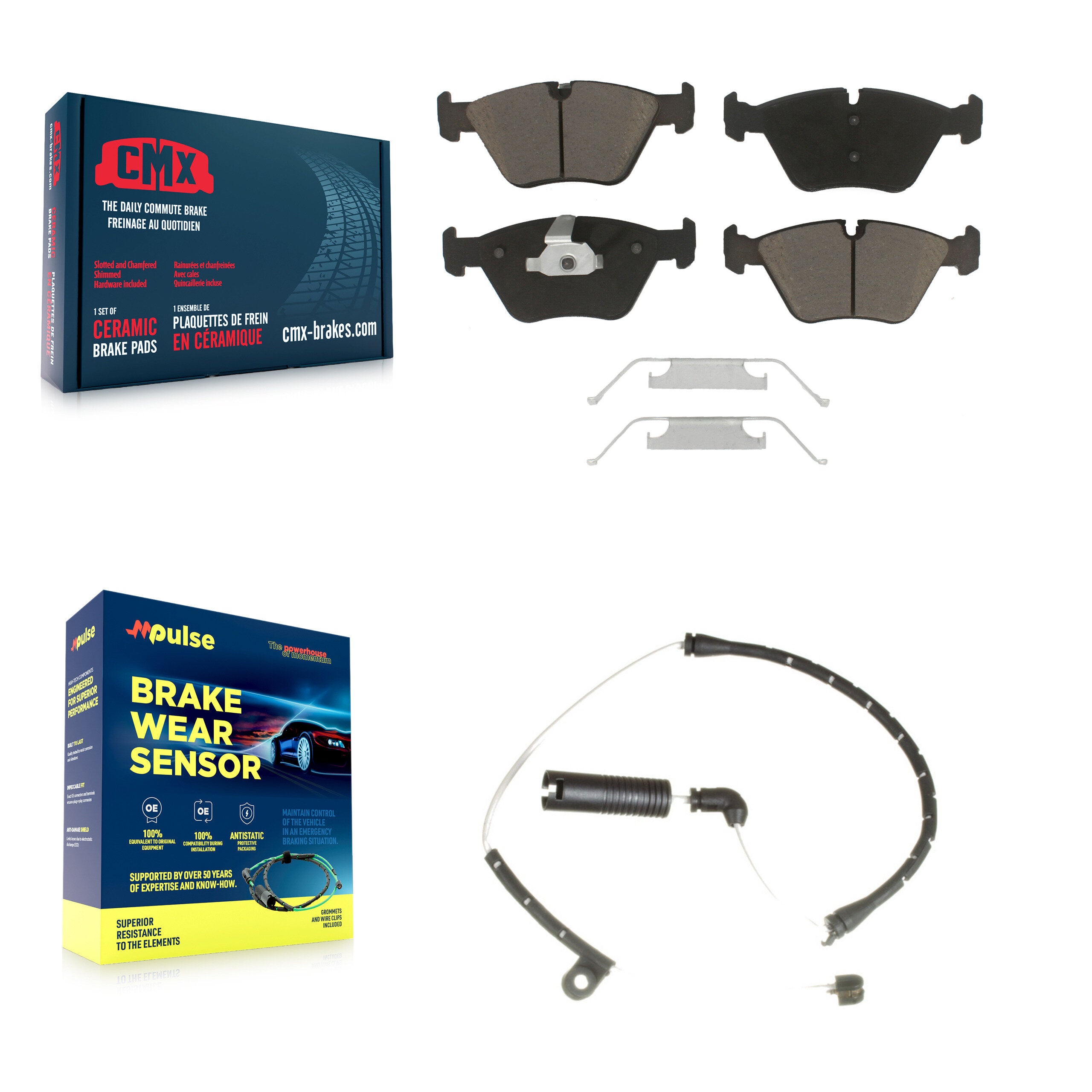 CMX KCW-100515 Disc Brake Pad for 2006-2008 BMW Z4 - Front product image