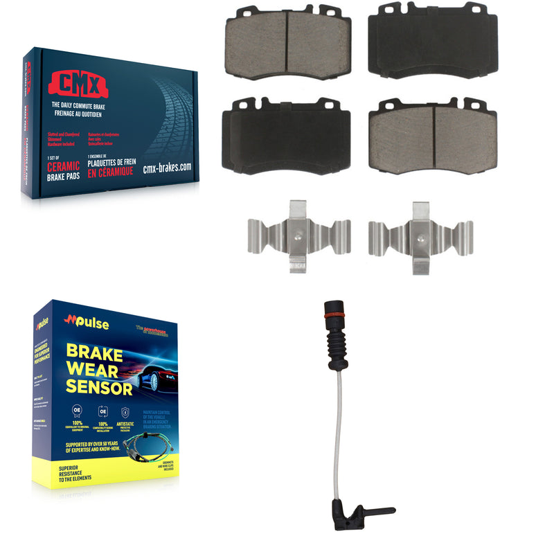 CMX KCW-100517 Disc Brake Pad for 1995-2006 Mercedes-Benz S600, Mercedes-Benz CL500, Mercedes-Benz SL500 & more - Front product image