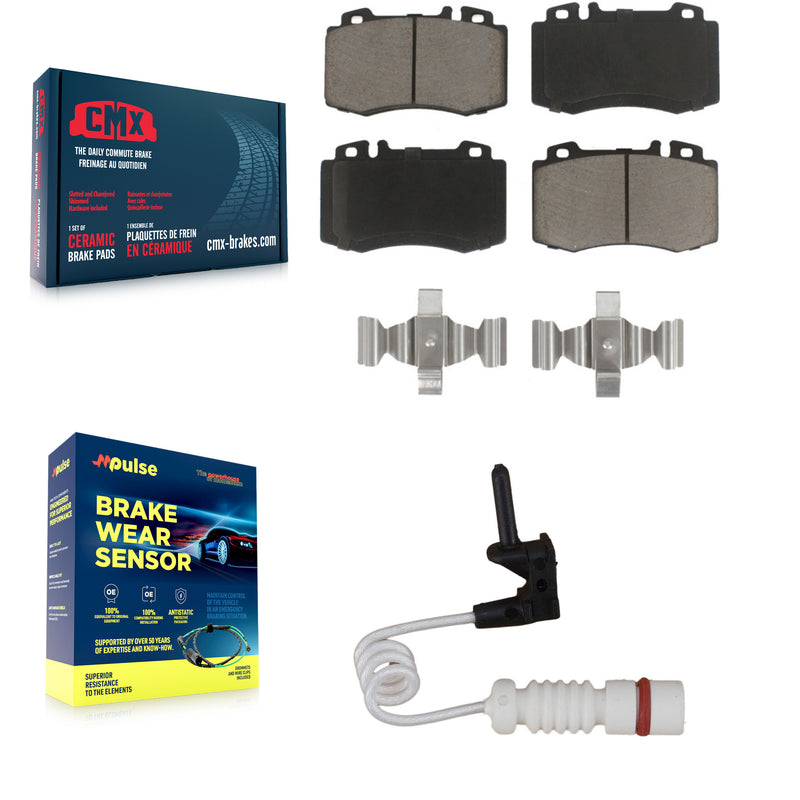 CMX KCW-100521 Disc Brake Pad for 2000-2005 Mercedes-Benz ML500, Mercedes-Benz ML55 AMG, Mercedes-Benz ML430 - Front product image