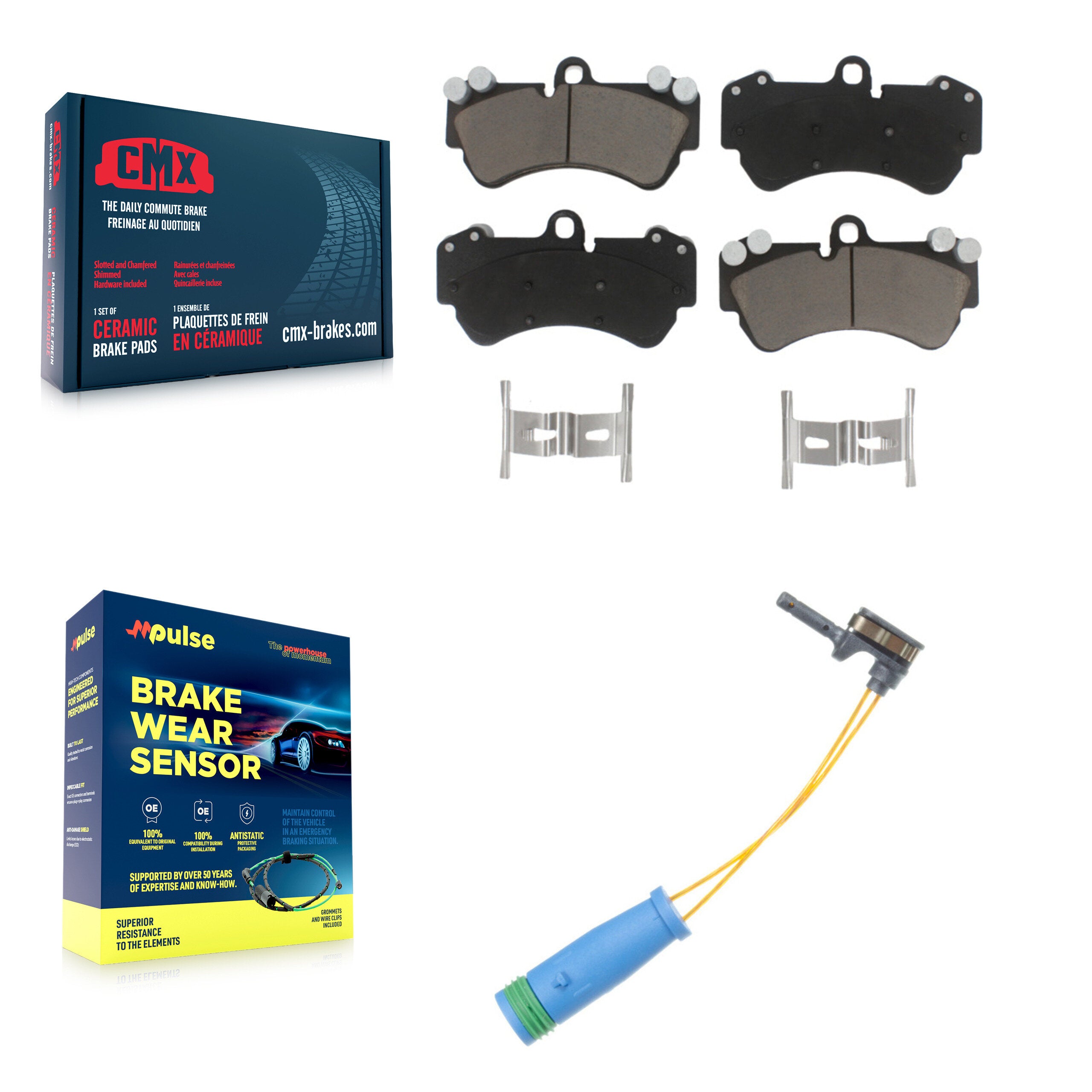 CMX KCW-100524 Disc Brake Pad for 2017-2018 Mercedes-Benz G550 4x4 - Front product image