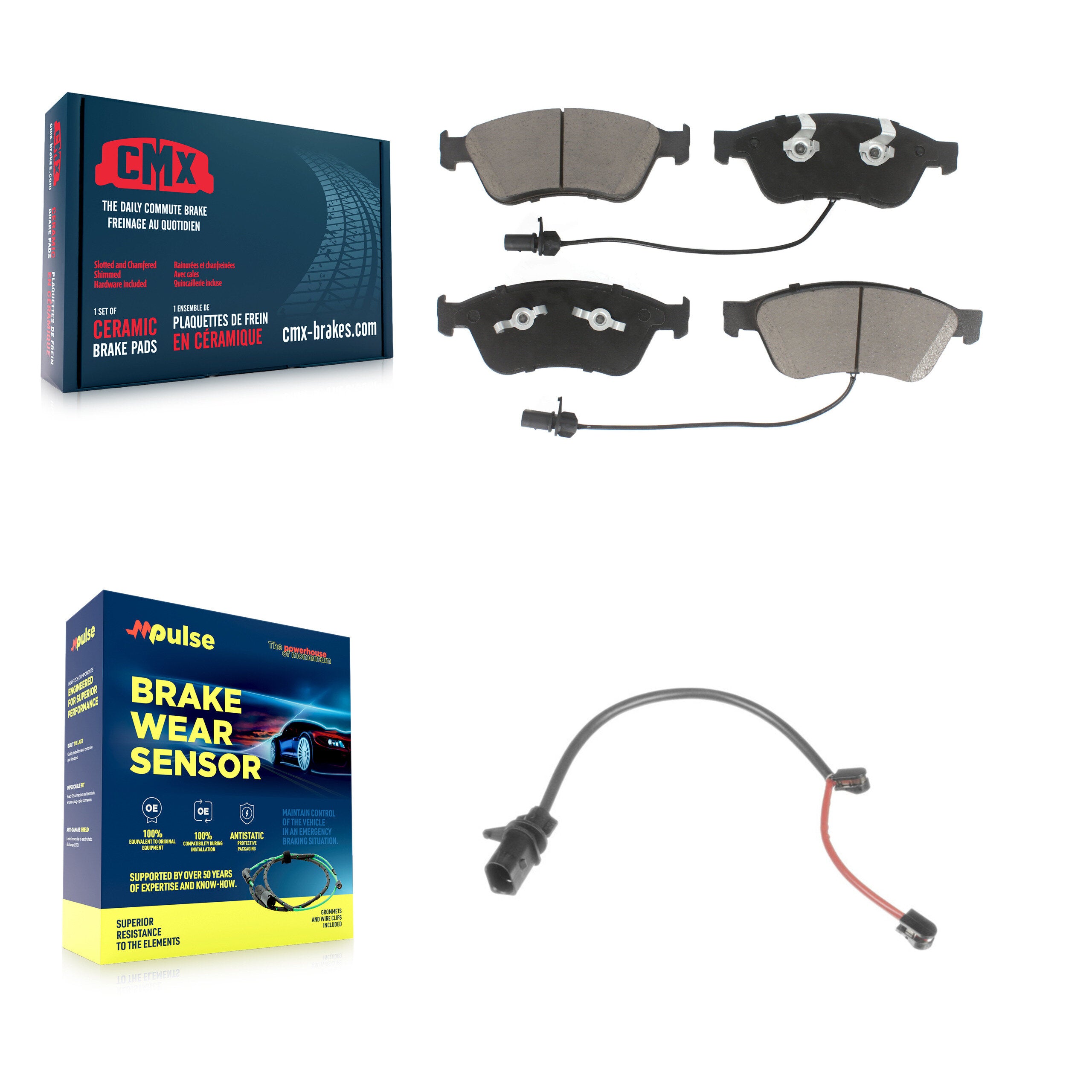 CMX KCW-100545 Disc Brake Pad for 2011 Audi S6 - Front product image