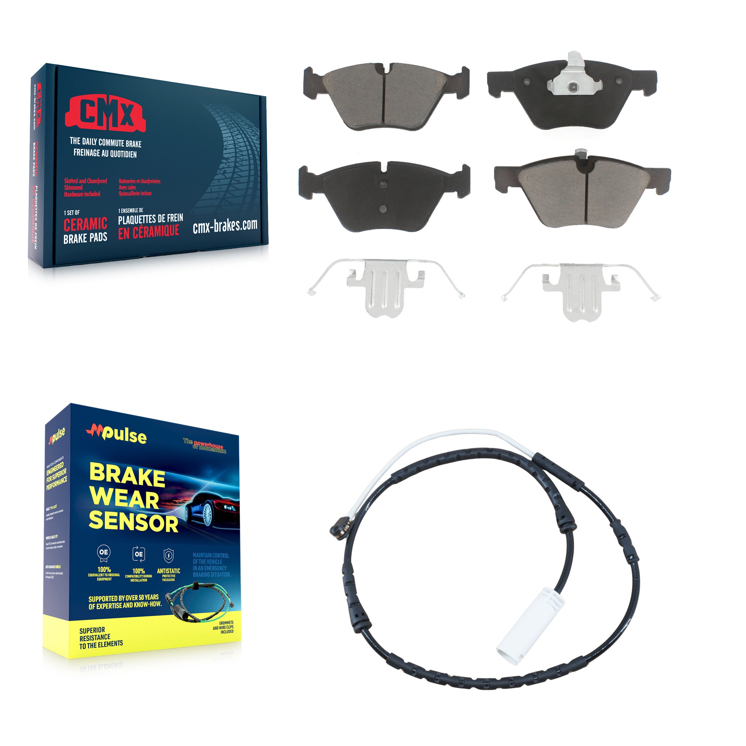 CMX KCW-100552 Disc Brake Pad for 2012 BMW X1 - Front product image