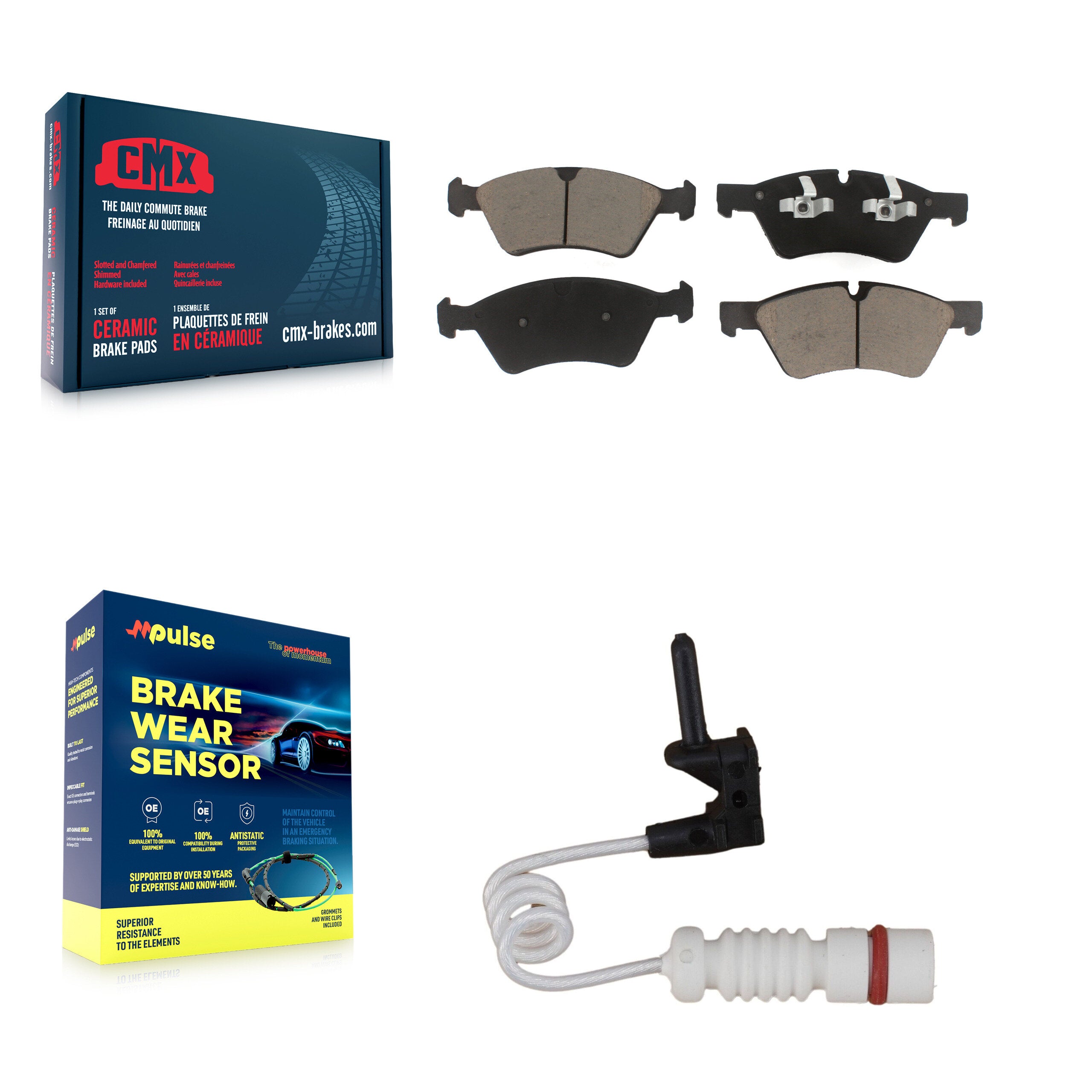 CMX KCW-100579 Disc Brake Pad for 2008 Mercedes-Benz G55 AMG - Front product image