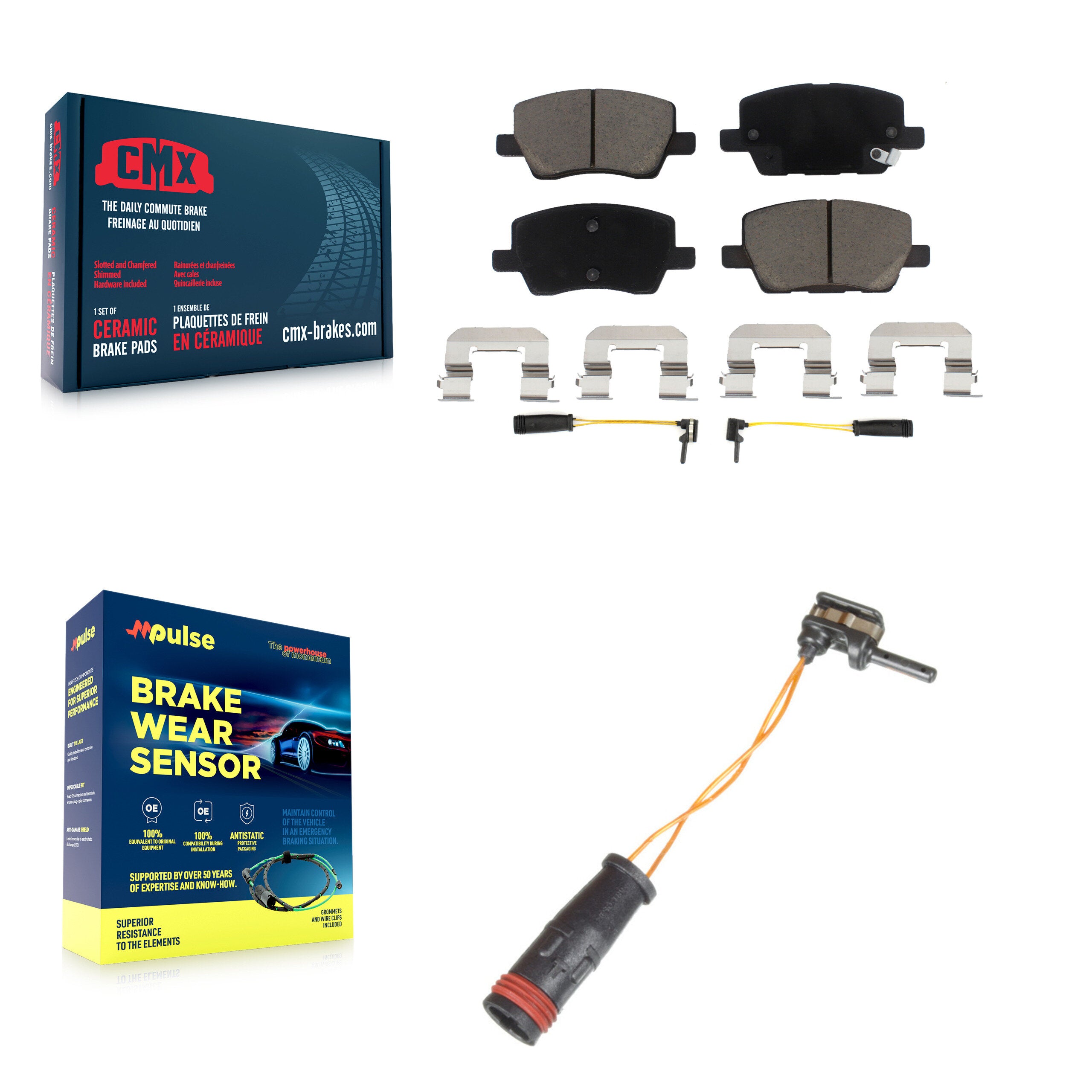 CMX KCW-100594 Disc Brake Pad for 2006-2011 Mercedes-Benz B200 - Front product image