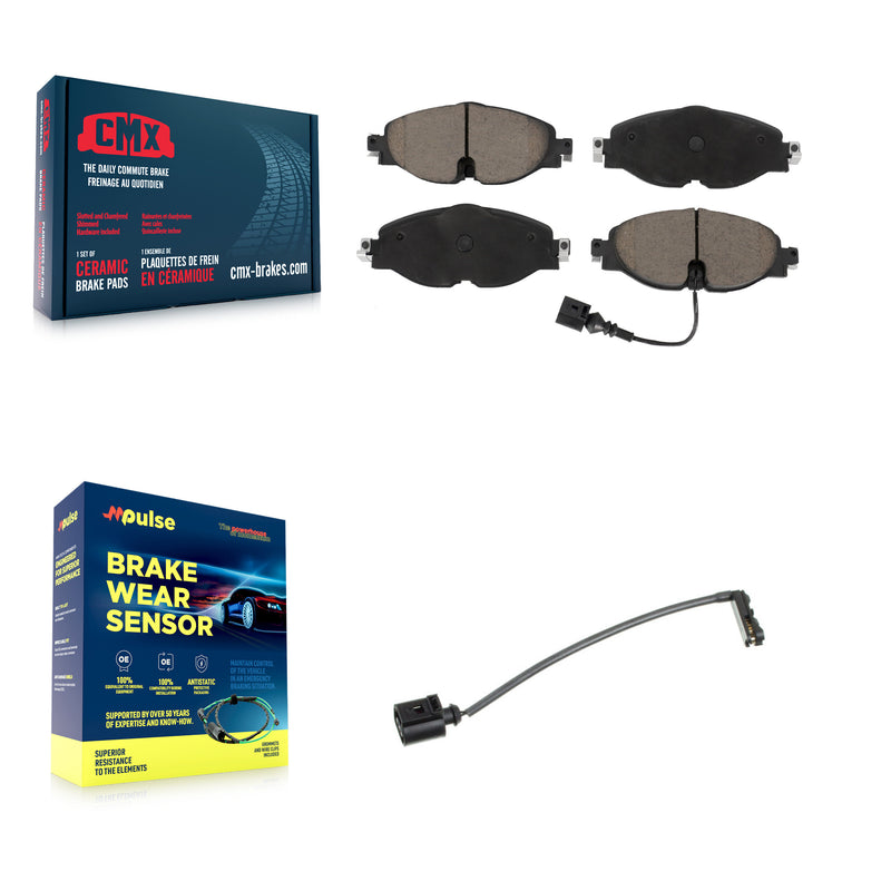 CMX KCW-100600 Disc Brake Pad for 2016 Audi TT Quattro - Front product image