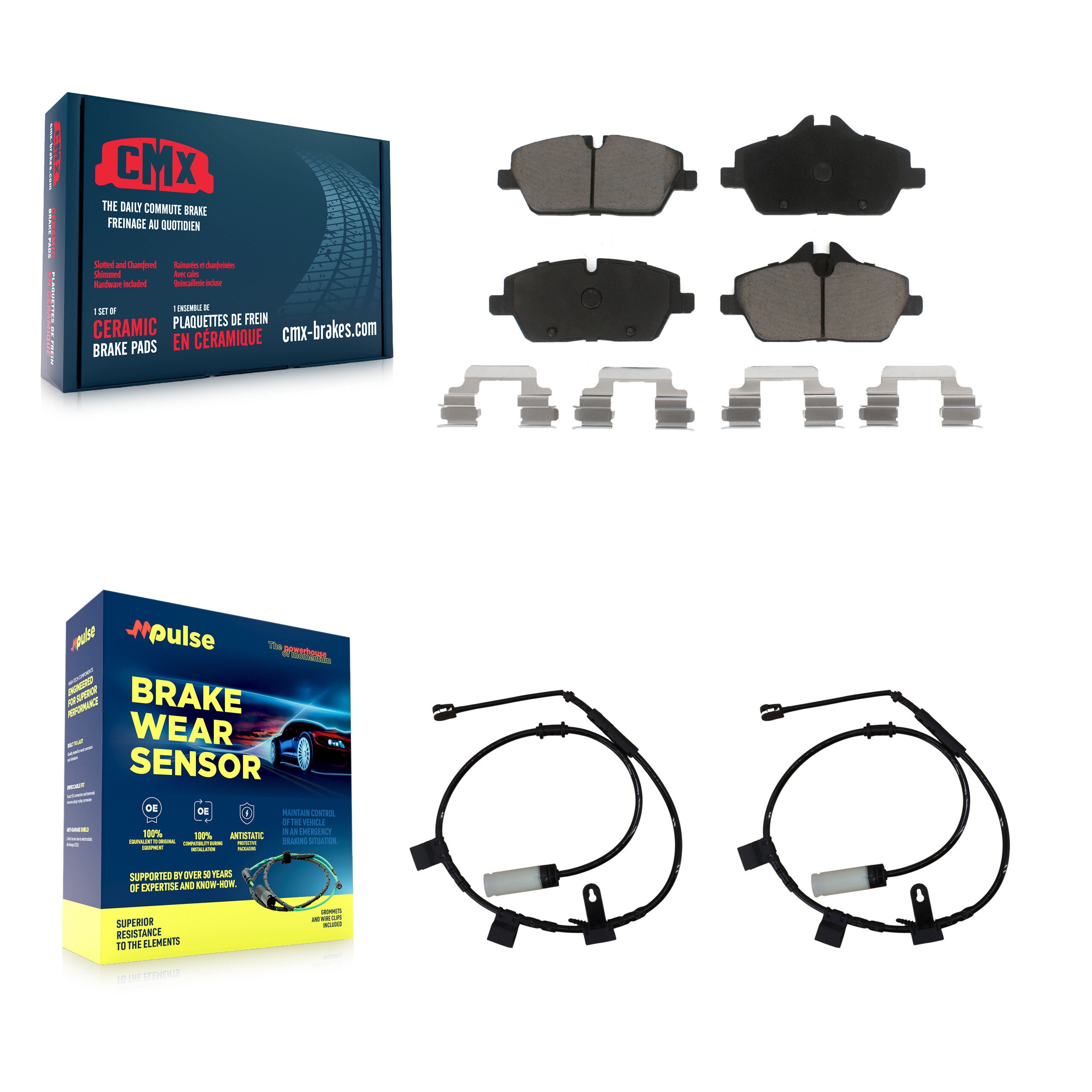 CMX KCW-100614 Disc Brake Pad for 2011-2015 Mini Cooper - Front product image