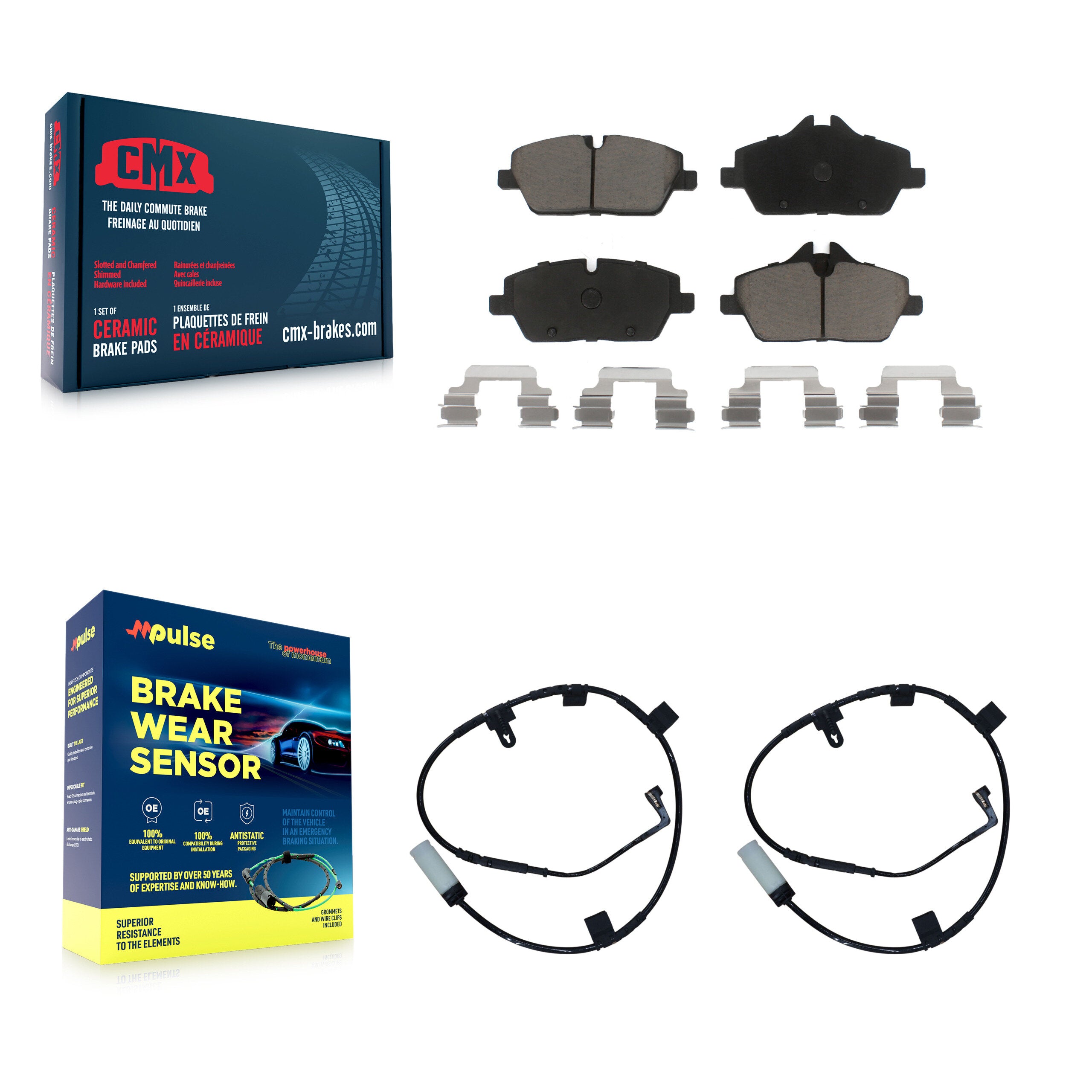 CMX KCW-100616 Disc Brake Pad for 2007-2010 Mini Cooper - Front product image