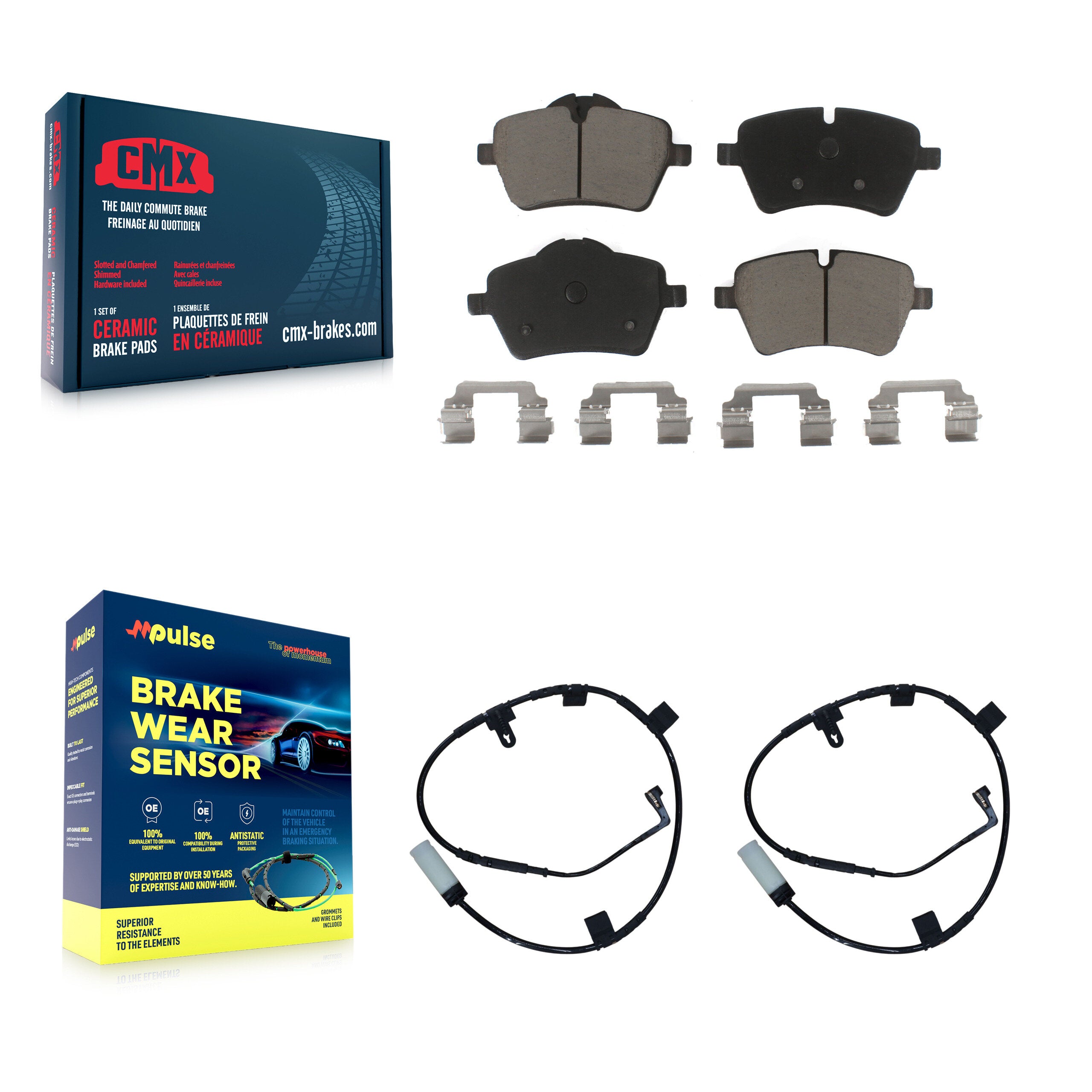 CMX KCW-100617 Disc Brake Pad for 2007-2010 Mini Cooper - Front product image