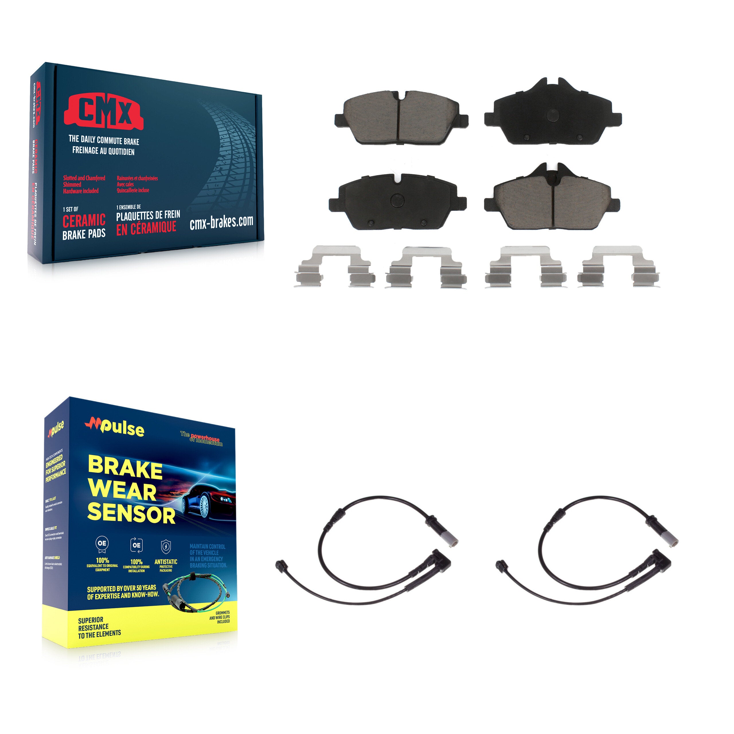 CMX KCW-100618 Disc Brake Pad for 2015-2024 Mini Cooper - Front product image