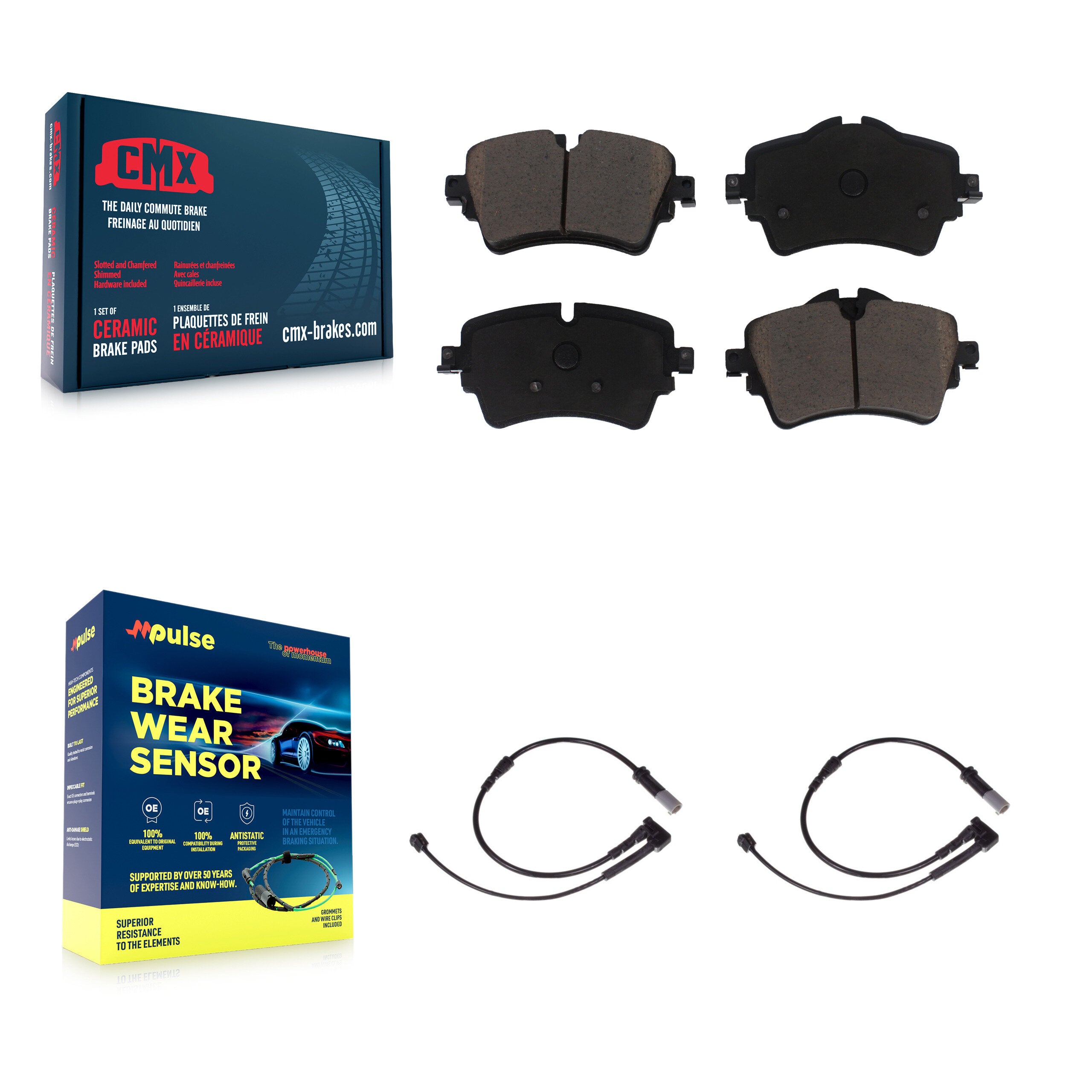 CMX KCW-100620 Disc Brake Pad for 2015-2020 Mini Cooper - Front product image
