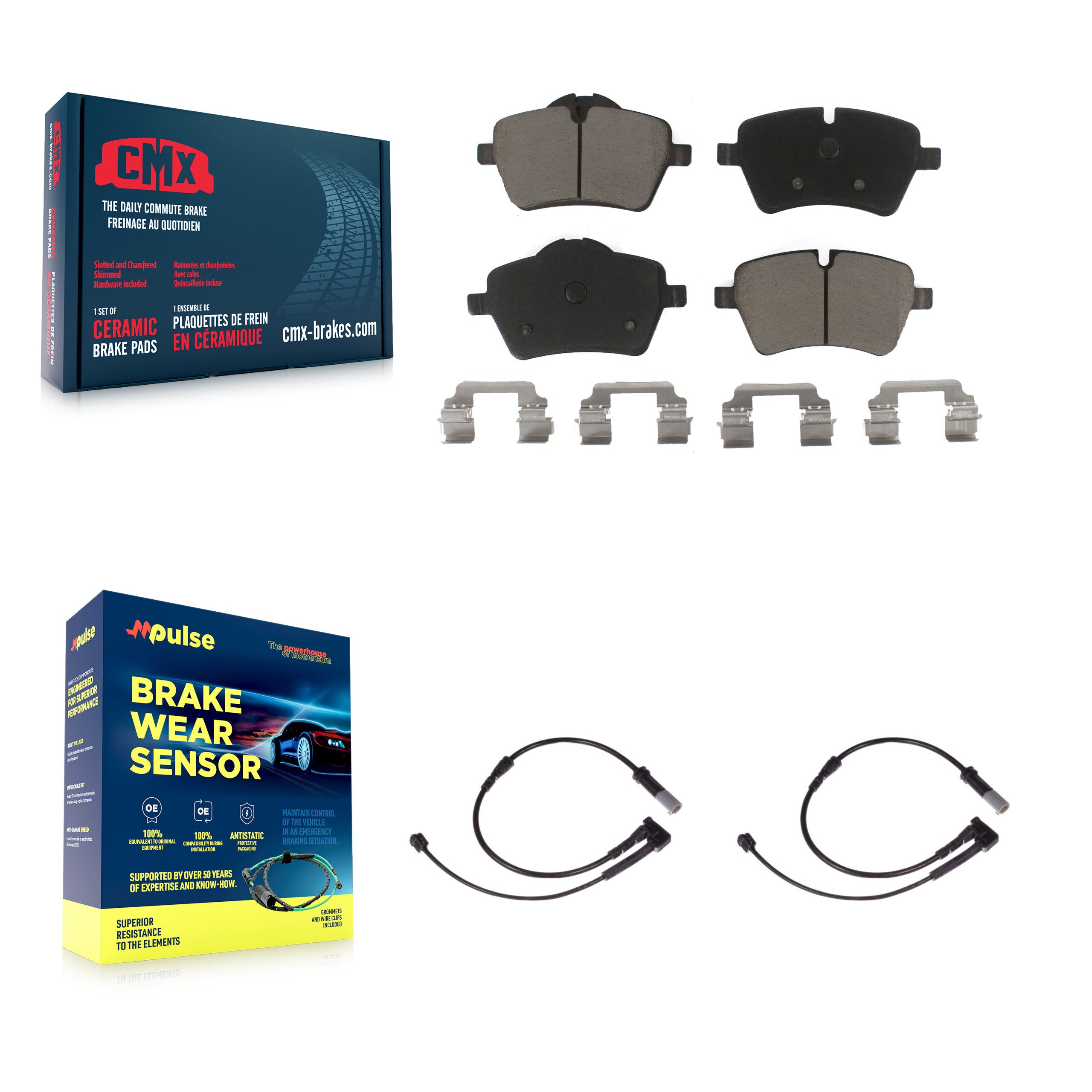 CMX KCW-100621 Disc Brake Pad for 2015-2016 Mini Cooper - Front product image
