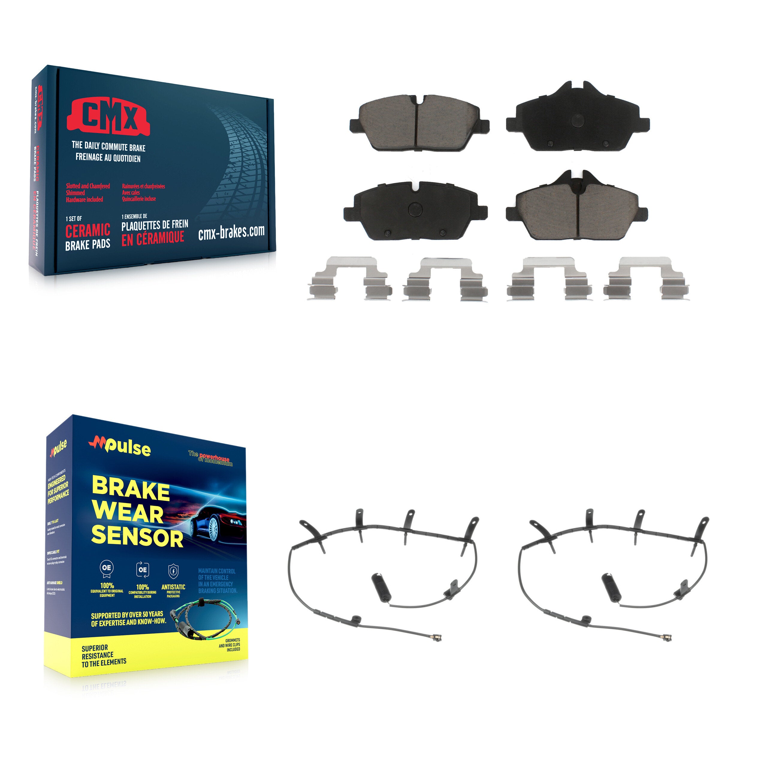 CMX KCW-100623 Disc Brake Pad for 2007-2008 Mini Cooper - Front product image