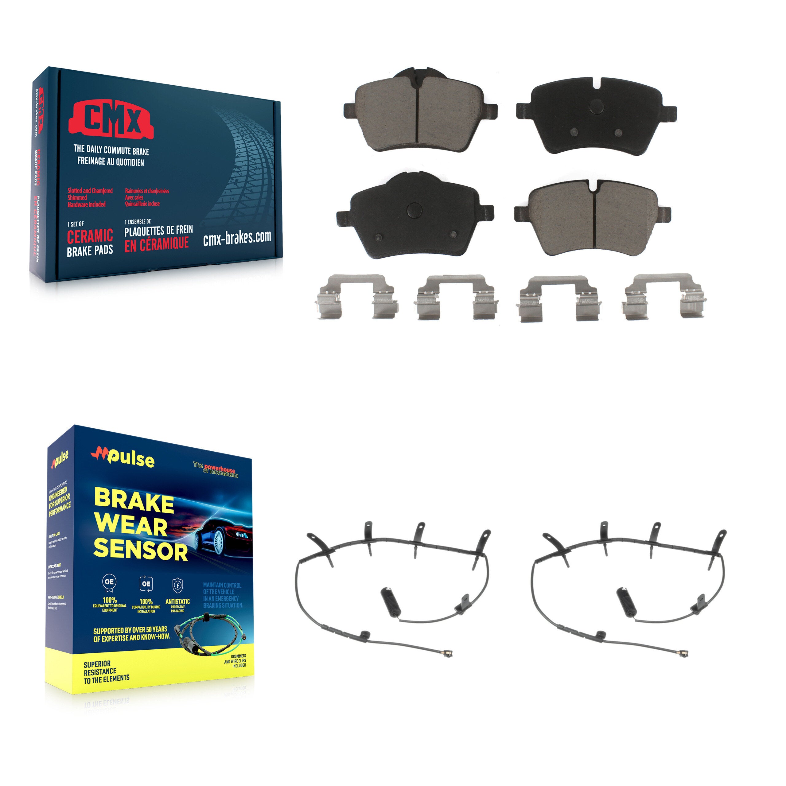 CMX KCW-100624 Disc Brake Pad for 2002-2008 Mini Cooper - Front product image
