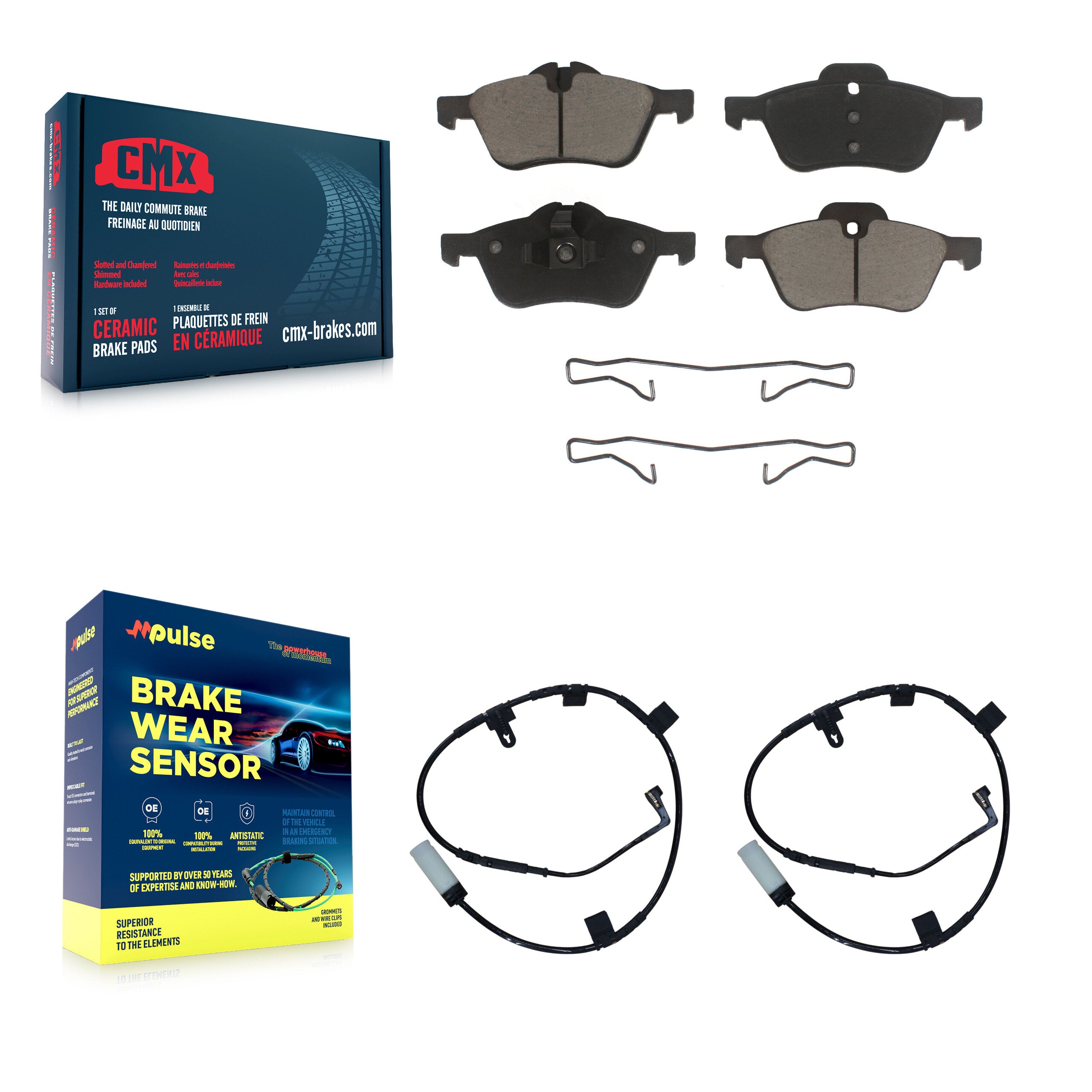 CMX KCW-100626 Disc Brake Pad for 2007-2008 Mini Cooper - Front product image