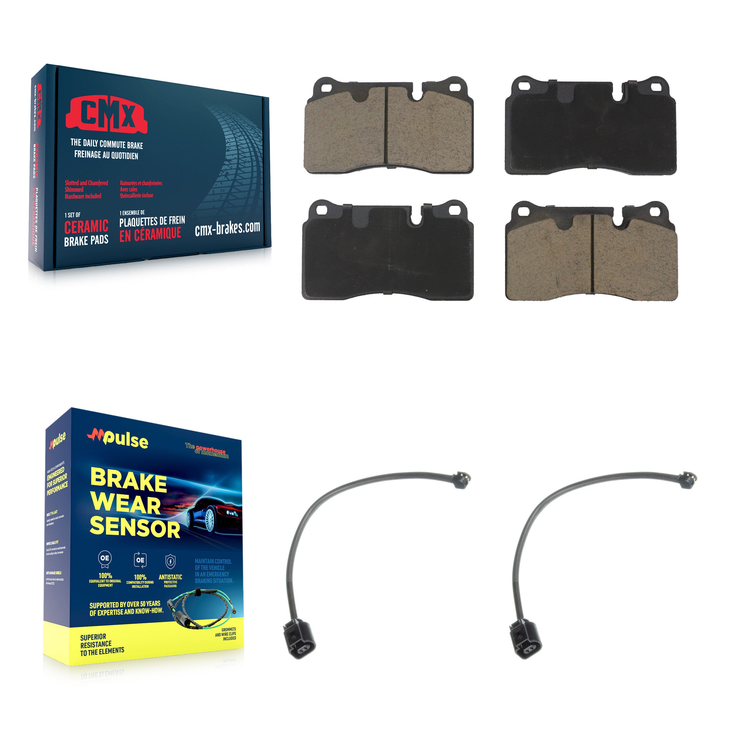 CMX KCW-100630 Disc Brake Pad for 2011-2014 Volkswagen Touareg - Front product image