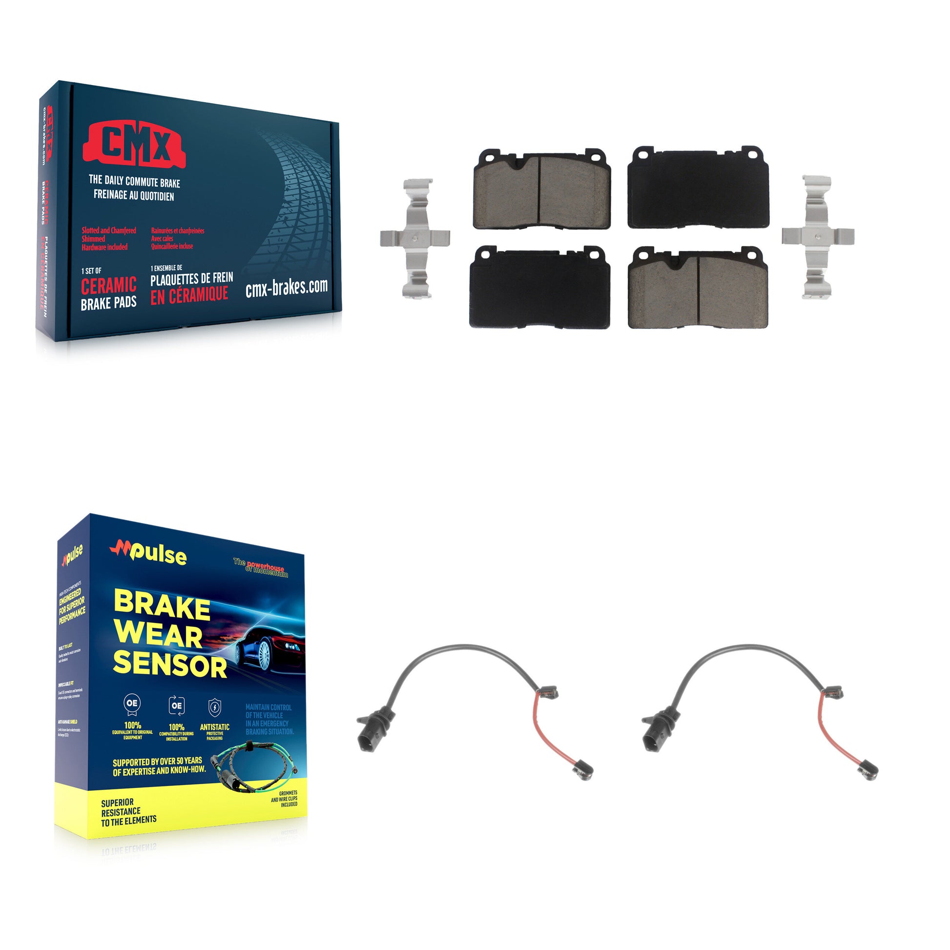 CMX KCW-100638 Disc Brake Pad for 2013-2016 Audi Q5 - Front product image