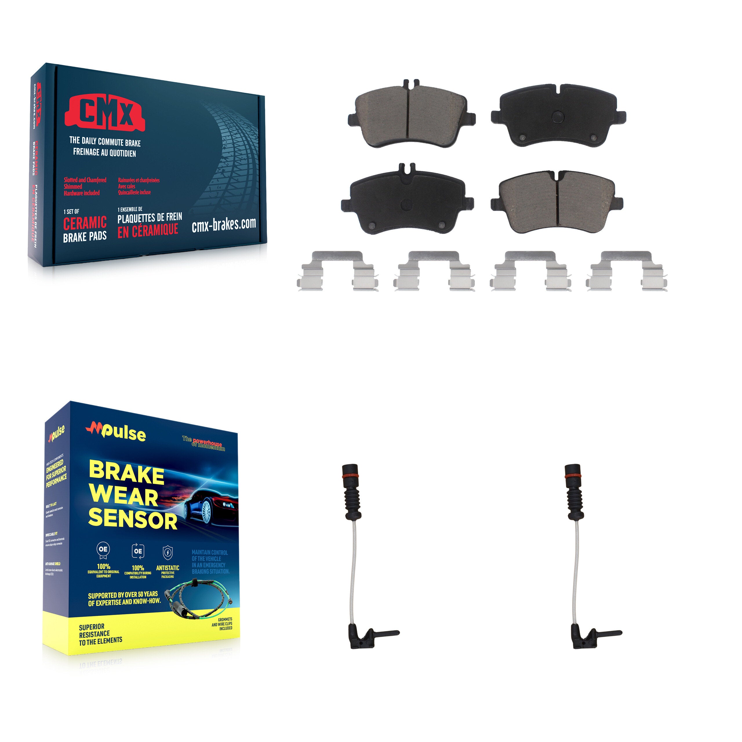 CMX KCW-100646 Disc Brake Pad for 2003 Mercedes-Benz CLK320 - Front product image