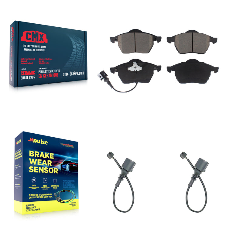 CMX KCW-100669 Disc Brake Pad for 2004-2006 Audi TT Quattro - Front product image