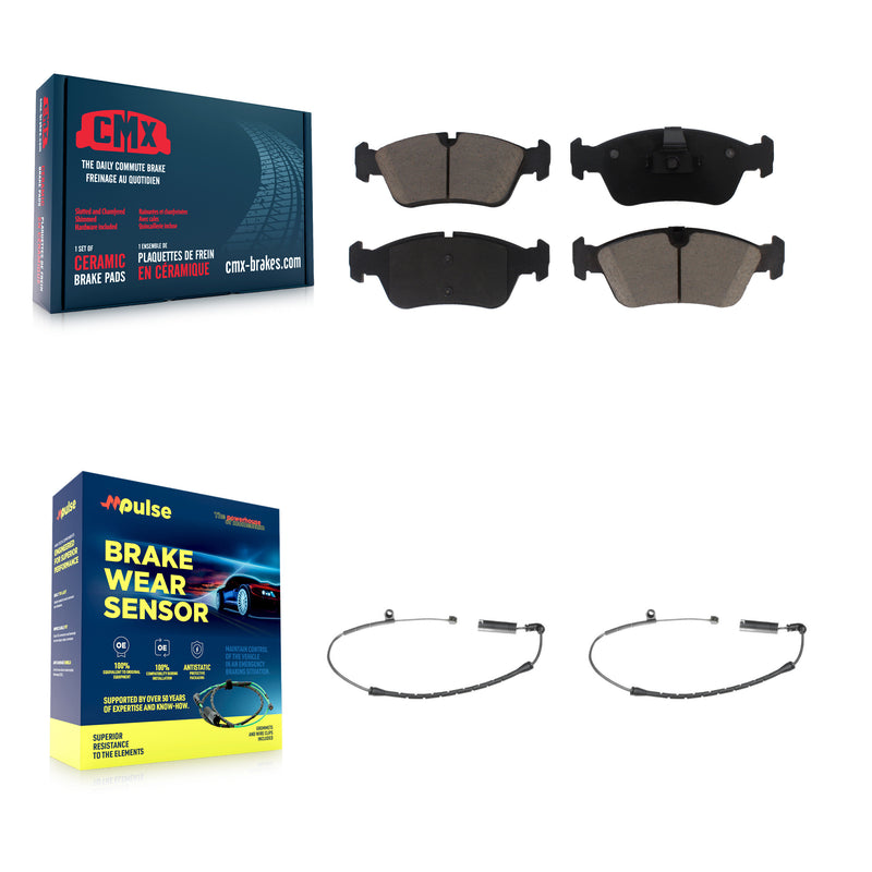 CMX KCW-100671 Disc Brake Pad for 1999-2008 BMW Z4, BMW 320i, BMW 325Ci & more - Front product image