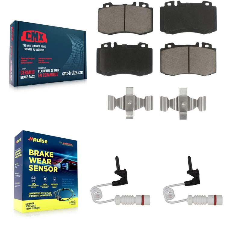 CMX KCW-100678 Disc Brake Pad for 2000-2005 Mercedes-Benz ML500, Mercedes-Benz ML55 AMG, Mercedes-Benz ML430 - Front product image