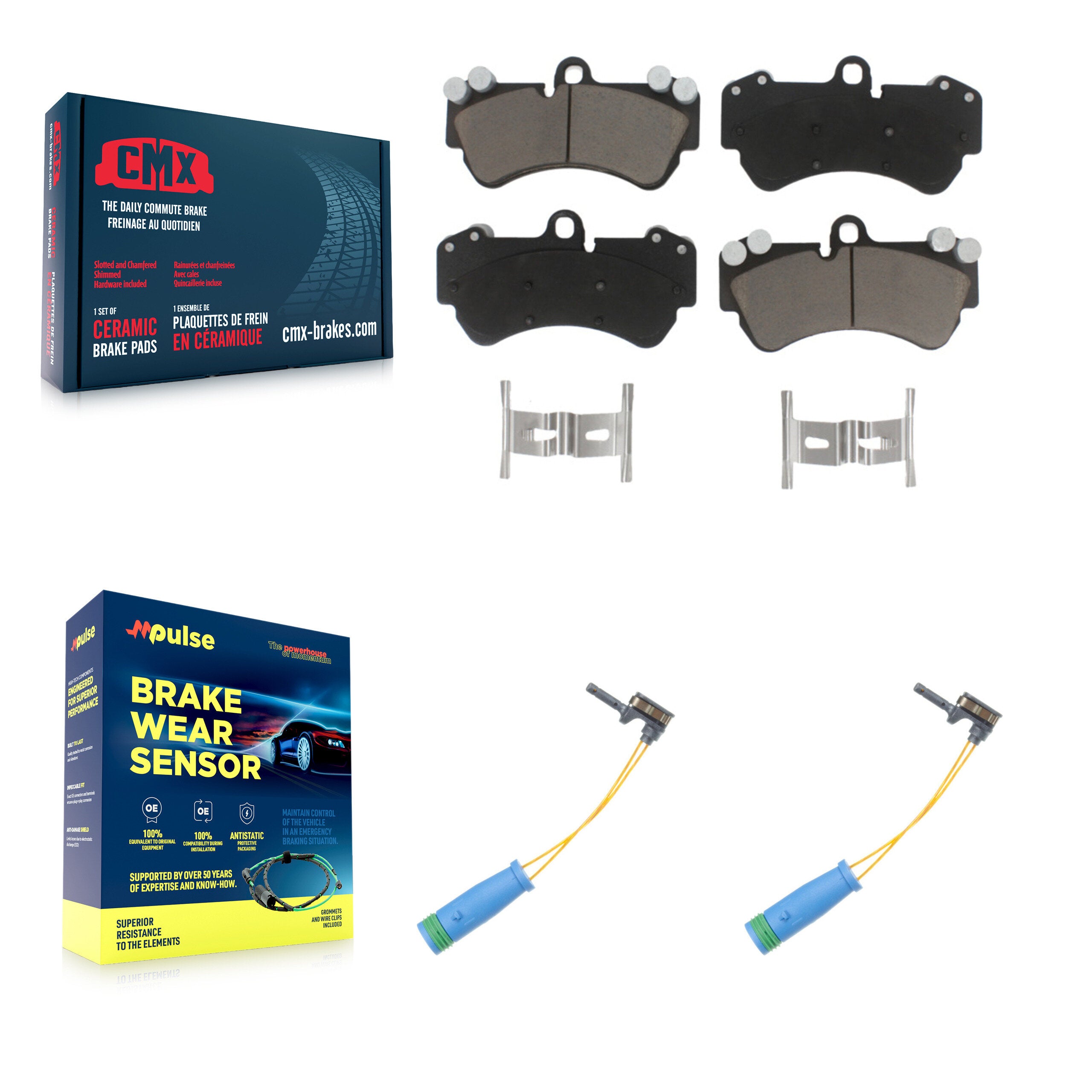 CMX KCW-100681 Disc Brake Pad for 2017-2018 Mercedes-Benz G550 4x4 - Front product image