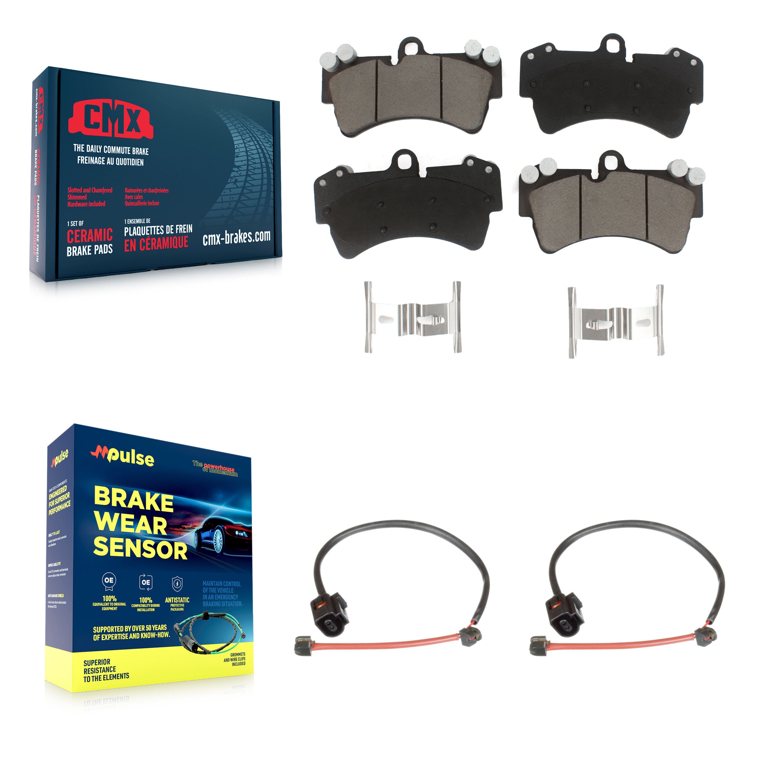 CMX KCW-100683 Disc Brake Pad for 2005-2010 Porsche Cayenne - Front product image