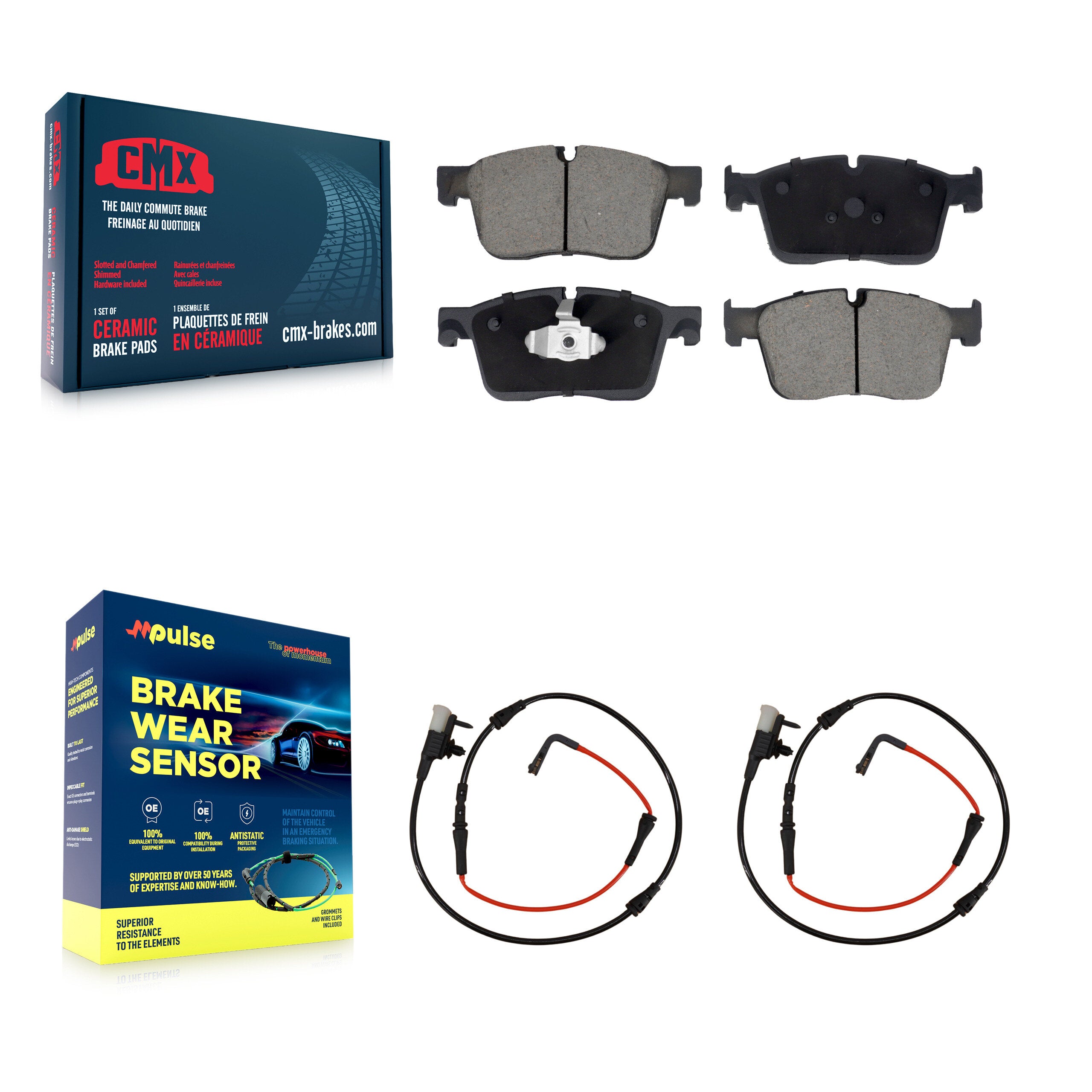 CMX KCW-100693 Disc Brake Pad for 2018-2020 Jaguar XE - Front product image
