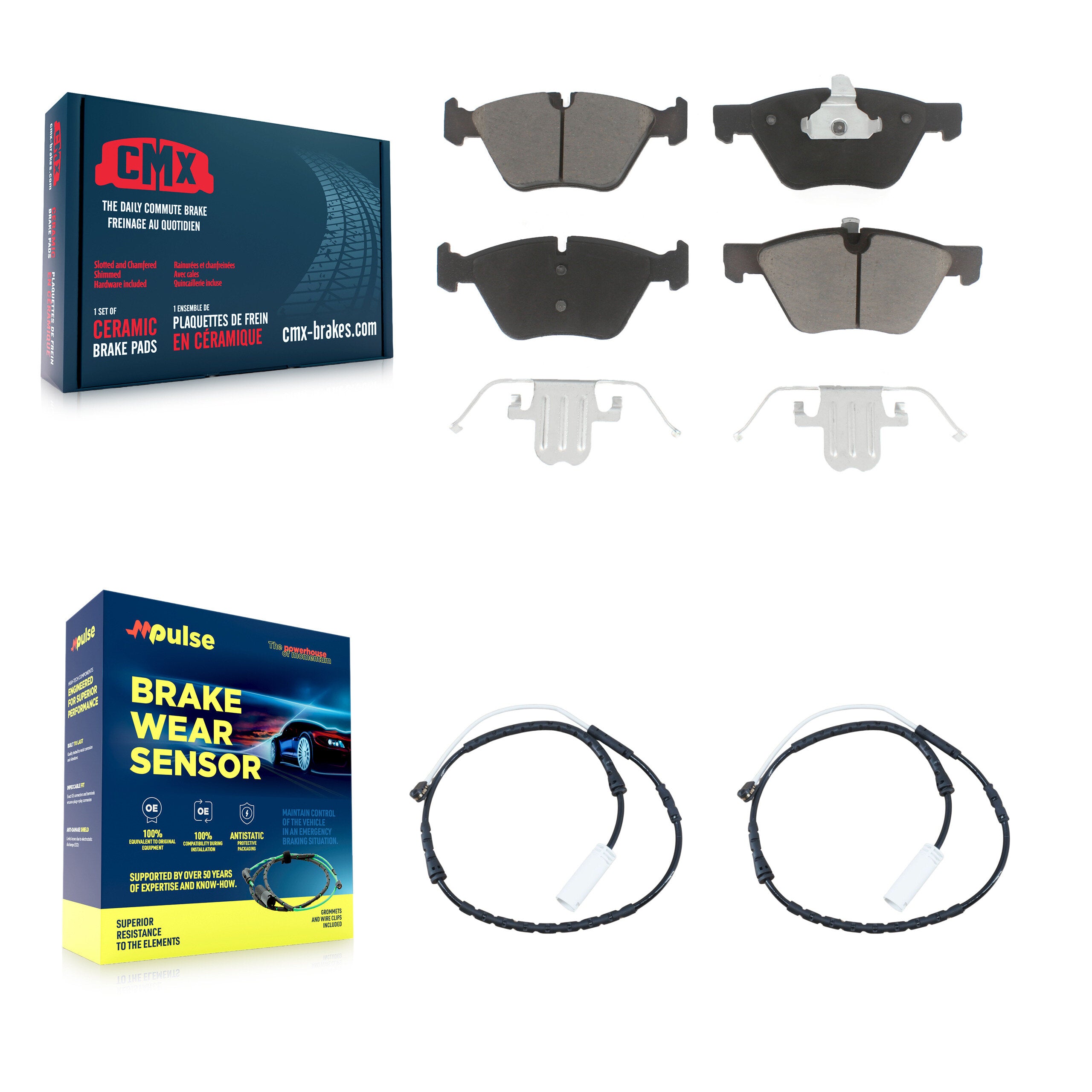 CMX KCW-100709 Disc Brake Pad for 2012 BMW X1 - Front product image