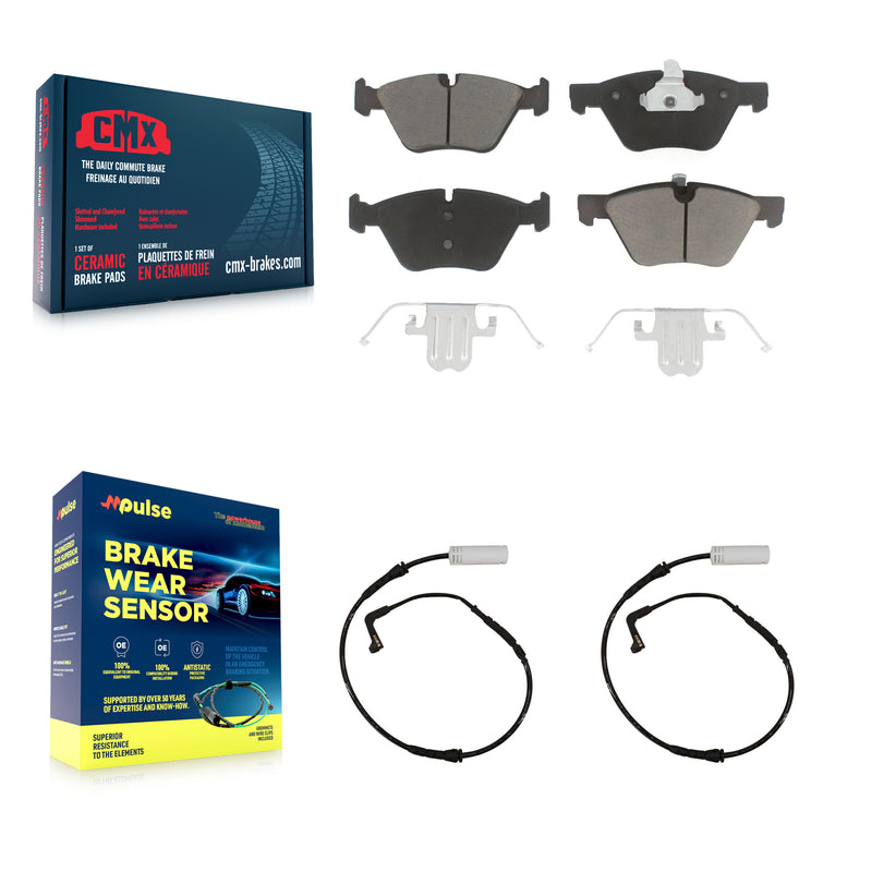 CMX KCW-100710 Disc Brake Pad for 2006-2010 BMW 128i, BMW 328i, BMW 323i & more - Front product image
